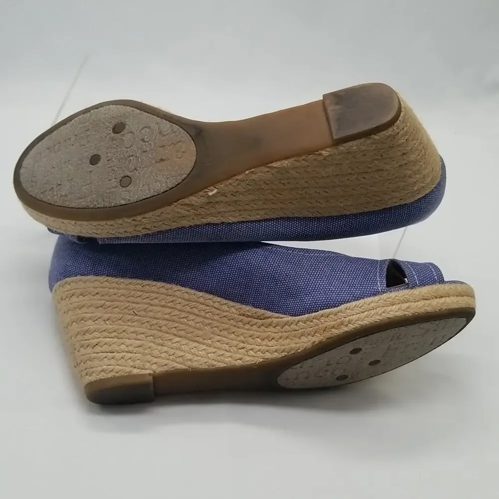 Franco Sarto denim wedge